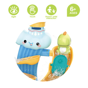 Çocuk oyun için geri dönüşümlü su fonksiyonu ile <span class=keywords><strong>2025</strong></span> çocuk elektrikli plastik bulaşık makinesi mutfak seti oyuncak
