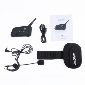 3PCS XINOWY V4C 1200M <strong>Intercom</strong> Full Duplex <strong>3</strong> <strong>Way</strong> Football Coach Judger Earhook Earphone Referee Communication <strong>System</strong> Interphone - Product Image 6
