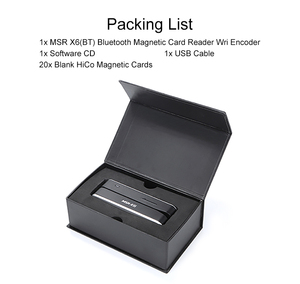 MSRX6 MSR USB Swipe magcredit kredi kart okuyucu yazıcı kodlayıcı 3 parça en küçük uyumlu Windows ve Mac - Product Image 6