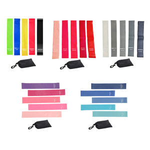 Mini bandas de resistencia para ejercicio en casa, banda de ejercicio de terapia de látex Natural, banda de bucle de látex personalizada para entrenamiento de fuerza - Product Image 6