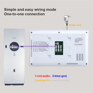 Ryan Biometric Video Door Entry <strong>Intercom</strong> <strong>System</strong> Smart WIFI Video Door Phone TUYA Mobile APP Talk Home Automation Smart <strong>Security</strong> - Product Image 5