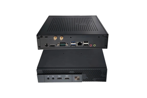 Mini PCS Core I3 5005U i5 5200U i7 4600U Barebone PC Pantalla dual 12V Linux Wins10 Mini computadora de escritorio - Product Image 3
