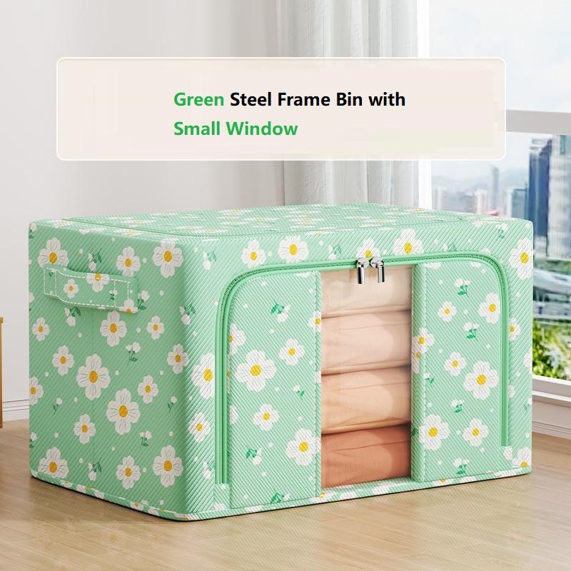 Green with small Windows