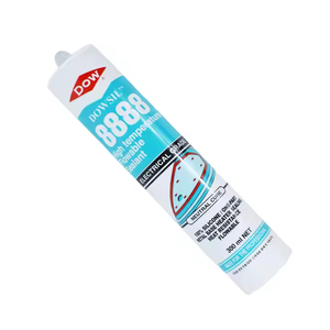 FM269 DOWSIL 8888 sellador de silicona adhesivo sellador resistente a altas temperaturas 300ml silicona aislante impermeable
