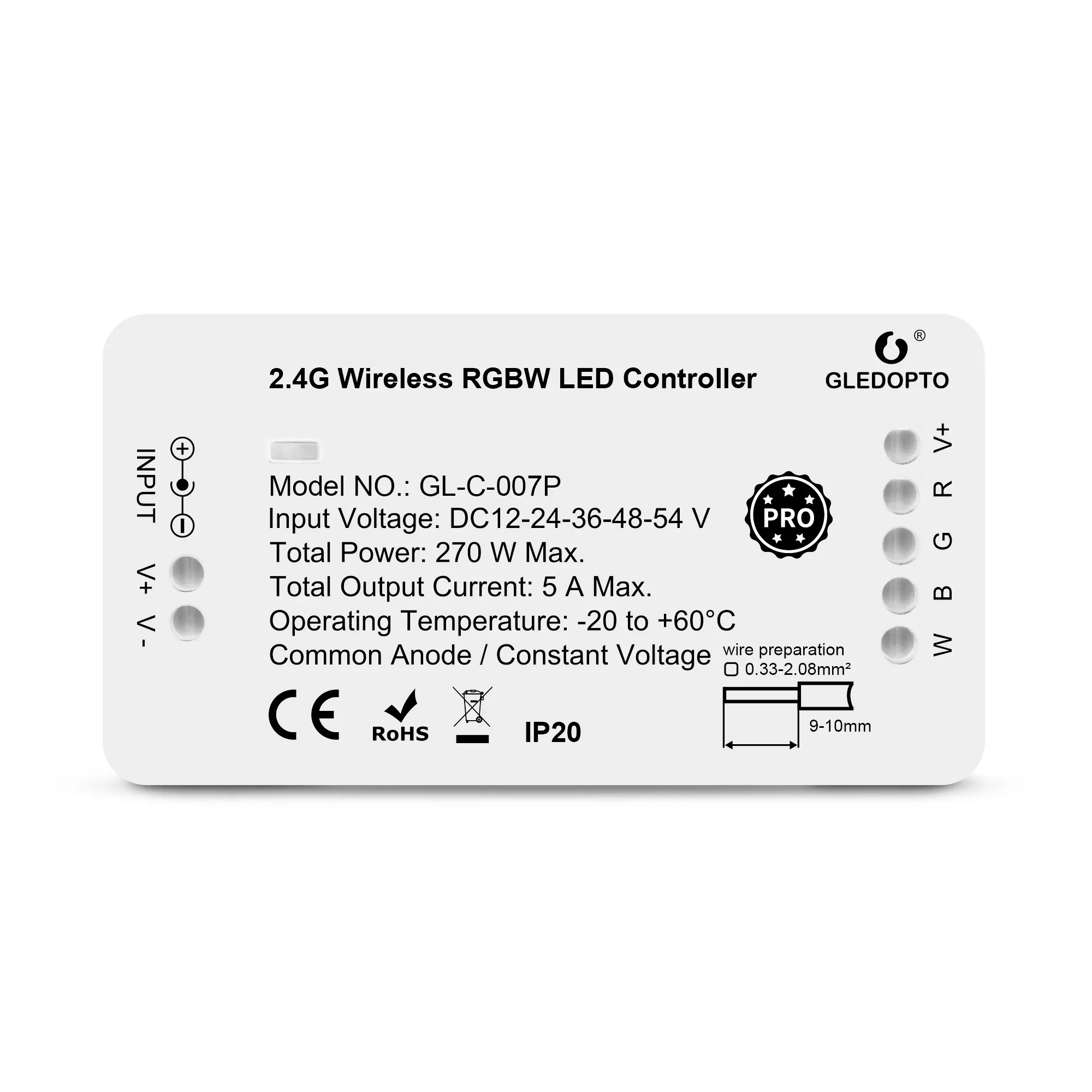 ZigBee 3.0 Intelligente Luce di Striscia Driver RGB RGBW HA CONDOTTO LA Striscia Regolatore DC12V 24V 36V 48V 54V APP di Controllo Compatibile Eco Smartthings