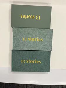 灰色亚麻盒摄影师礼品u盘亚麻盒带u盘