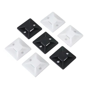 Zip bağları ile kullanım için monte edilebilir 3m kendinden yapışkanlı kablo bağı baz/beşik ile 40X4 0 kablo bağı montaj - Product Image 4