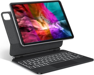 New <strong>Design</strong> Photovoltaic Charging Version Magnetic Magic <strong>Keyboard</strong> for iPad Pro 11 10.9in Multi-Touch Trackpad for Magic <strong>Keyboard</strong> - Product Image 1