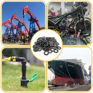 Gioăng cao su phẳng chống thấm, gioăng cao su <span class=keywords><strong>EPDM</strong></span>, gioăng cao su dùng cho phụ kiện đường ống, sản xuất tại nhà máy đạt chứng nhận ISO9001, Trung Quốc - Product Image 4