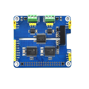 Raspberry PI dual channel isolated <strong>CAN</strong> bus expansion board <strong>CAN</strong> module onboard protection circuit