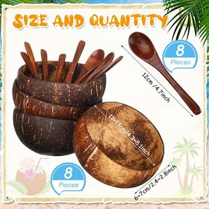 ถ้วยมะพร้าวสำหรับเทเลส Enfants Bol A La noix de COCO laquerd derniers สีดำ Manuel vrais <span class=keywords><strong>pate</strong></span> bocal coquille personalisee
