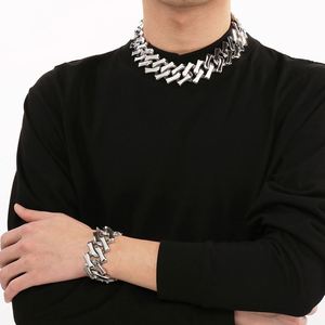 Erkek için zincir Miami altın bağlantı kolye küba zinciri için Hip Hop kalın küba Link zinciri - Product Image 3