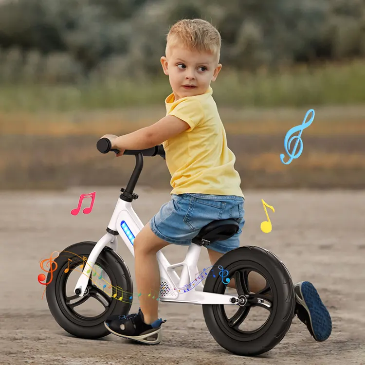 프레임 경량 키즈 밸런스 자전거 페달 하이 퀄리티 직접 공장 소스 마그네슘 합금 맞춤형 로고 인기