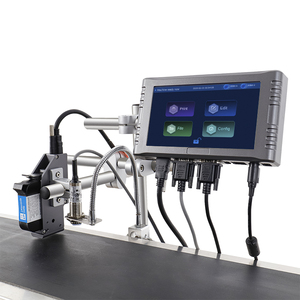 AIX Automatische Online-Thermo-Batch-Codier maschine für Blechdosen-Kunststoff flaschen Kontinuierliches Inkjet-System für Haushalts holz material
