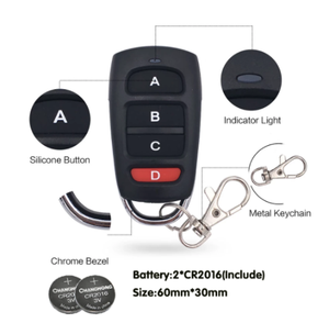 433 Mhz RF Remote <strong>Control</strong> Transmitter and 433mhz RF <strong>Relay</strong> Receiver Switch Module <strong>Wireless</strong> Switch 4 CH <strong>Output</strong> <strong>Control</strong> Switch - Product Image 5
