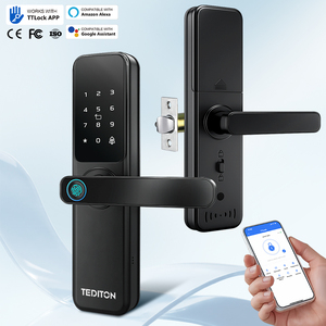 Cerradura inteligente Para puerta fechadura ổ khóa kỹ thuật số cho cửa ra vào cổng thông minh nhập Cửa Khóa với an toàn sinh trắc học ngón tay - Product Image 1