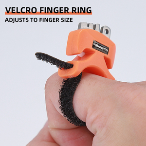 Tunala dụng cụ cắt ngón tay nhẫn đa năng Vòng lưỡi gốm dụng cụ cắt dây câu nhanh Vòng chia dụng cụ câu cá - Product Image 4