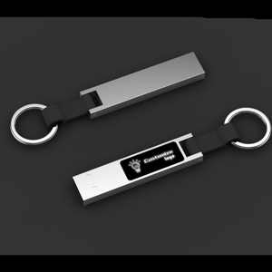 新款畅销发光二极管轻金属u盘闪光潜水128 gb 3.0 u盘2.0 128 GB带定制标志的u盘闪光潜水 - Product Image 3
