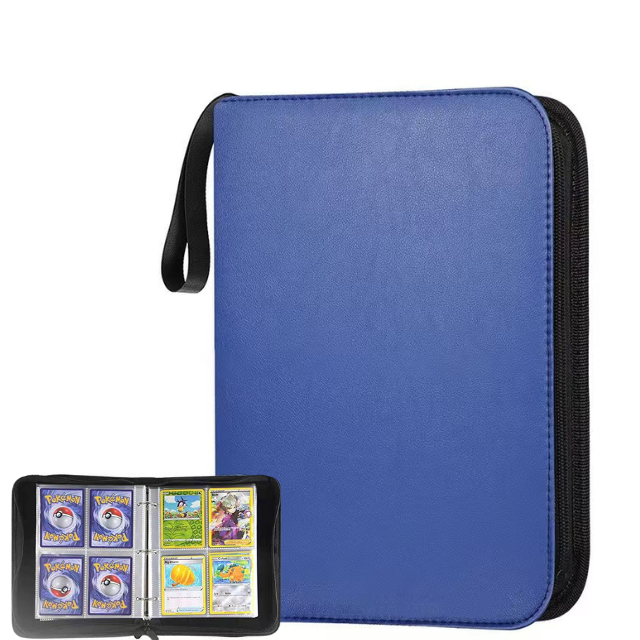 Blue (4 pockets 400 cards)