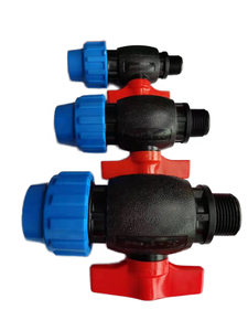 * 公PP压缩阀单联球阀高品质20-* 1/2-75*2.1/2水OEM常温气体控制阀 - Product Image 6