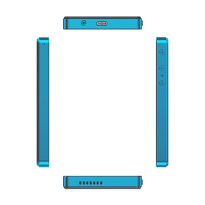 UNIWA MP003 lettore Android 4 pollici Touch Screen Android 4G LTE Mini Tablet PC - Product Image 5