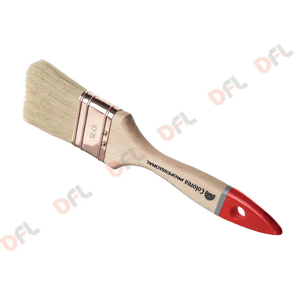 Quality Guarantee 1 Camel Bristle Wood Handle Wall Professional Paint Brush For Wholesale Export