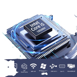 新款塔游戏全套台式电脑桌迷你电脑I5-10300H I5-10500H第10代中央处理器8 USB 2 com WIFI和BT - Product Image 2