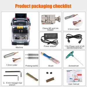 Yeni gelenler Xhorse yunus II XP-005L anahtar kesme makinesi otomatik ayarlanabilir ekran araba XP 005L anahtar üreticisi çoğaltma - Product Image 6