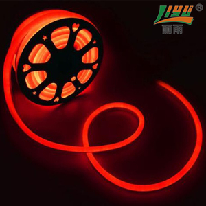 Shanghai Liyu 12V 1cm สาย LED แบบยืดหยุ่นตัดได้หลอดไฟนีออนตัดได้แถบไฟนีออนสำหรับภูมิทัศน์ที่มีดาวมหากาพย์