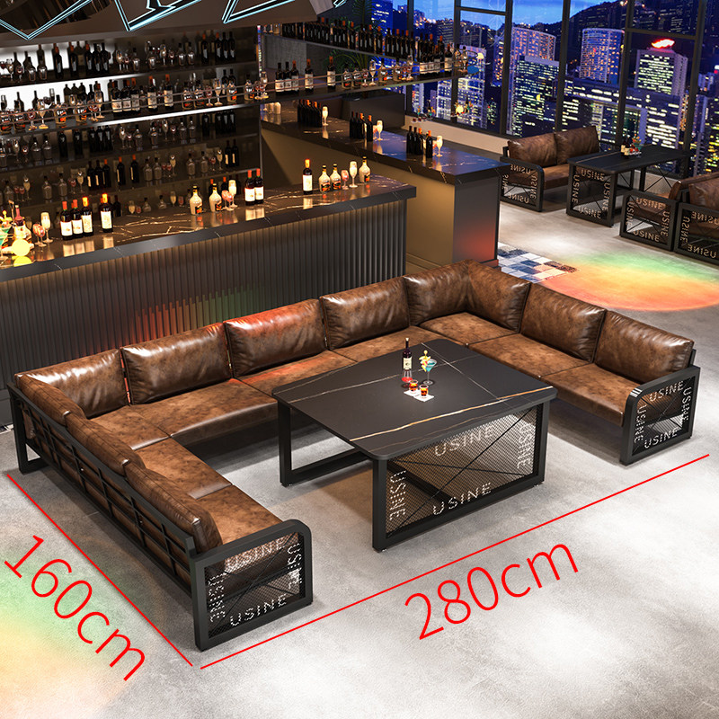 Combinaison haut de gamme-neuf places-petit long en forme de u-160x280x160