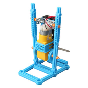 Wissenschaft und Technologie Kleine Produktion Biped Robot Diy Kinder Spaß Spielzeug Kinder handbuch Wissenschaft Experiment Modell Großhandel