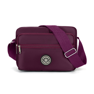 Dayanıklı Fac özelleştirilmiş büyük kapasiteli moda siyah Crossbody seyahat için askılı çanta çok fonksiyonlu çanta - Product Image 5
