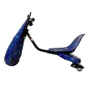 Alucard en elektrikli sürüklenme araba çocuk üç tekerlekli elektrikli scooter ile koltuk 8 inç ön lastik BT fonksiyonu - Product Image 3