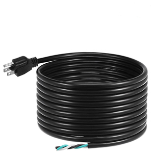 UL listelenen SJT 3PIN 14/3 16/3 18/3 ölçer 15 amper NEMA 5-15P ROJ şerit uç tipi güç kablosu - Product Image 2