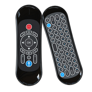 T120M Smart Fernbedienung Air Mouse Mini-Tastatur 2.4G Wiederauf ladbare Sprach suche IR-Lernen Kunststoff-TV Verwendung Boxed Wireless RF - Product Image 2