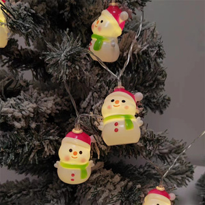 Blinkendes Weihnachts-LED-Weihnachtsmann-Lichterkette licht mit 8 Funktionen Fernbedienung für Weihnachts ferien dekoration - Product Image 4