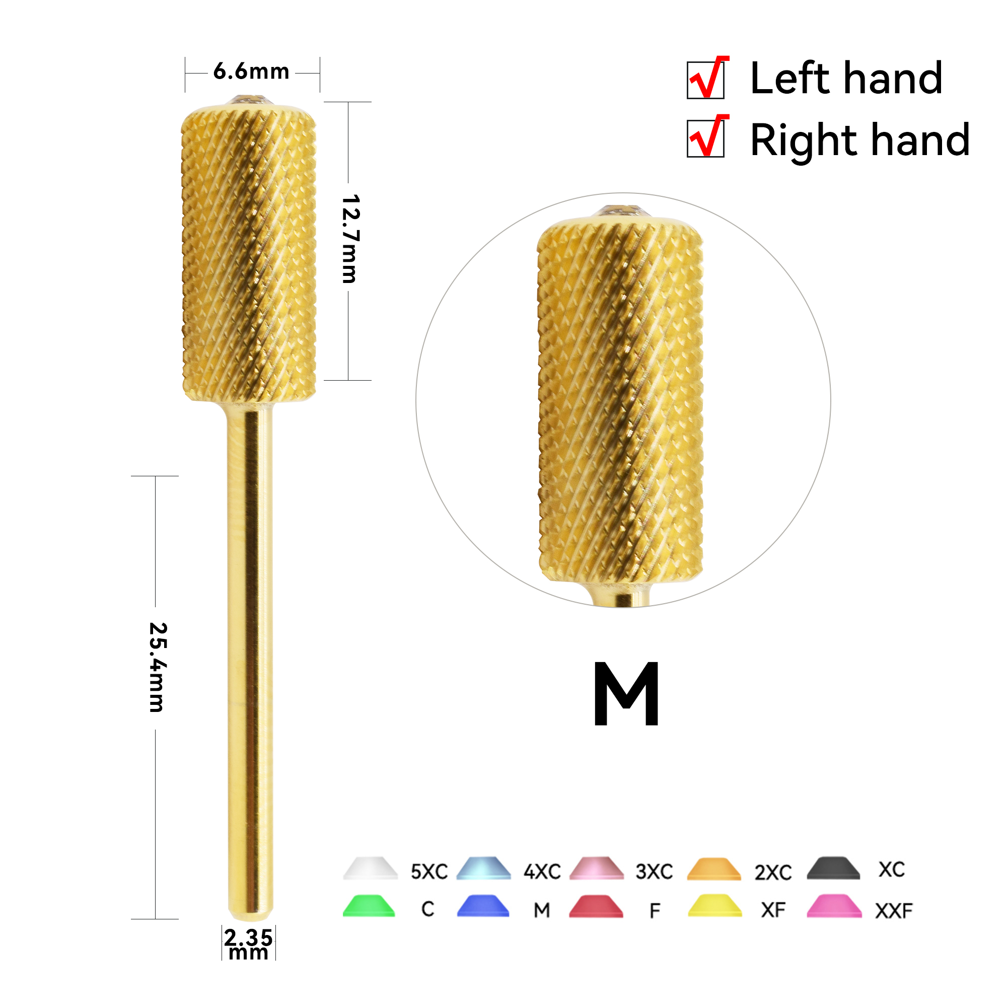 M