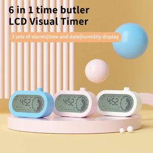 High Definition LED <strong>Digital</strong> <strong>Clock</strong> <strong>LCD</strong> Display Multi-<strong>Functional</strong> Kitchen <strong>Timer</strong> Calendar/Alarm Time Recording - Product Image 2