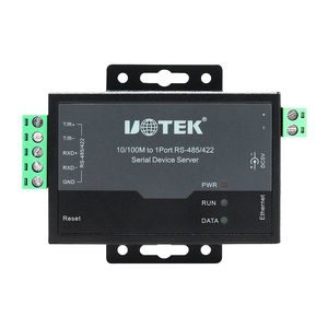 UOTEK 10/100M TCP/IP a servidor de dispositivo serie RS422 con soporte de protección ESD de 4KV, MCP VCOM, 1, 2 unidades - Product Image 1