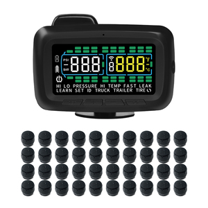 199psi Tpms with External Sensors up to 40 Truck Wheels RV Trailer Bus <strong>Tire</strong> Pressure Monitoring System