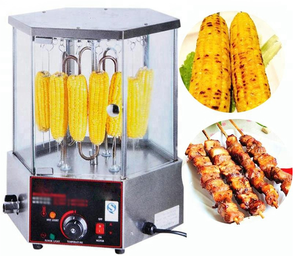 Electric <strong>Corn</strong> Roasting Machine Stainless Steel Revolve Type Grilled <strong>Corn</strong> Machine 220V New Condition - Product Image 2