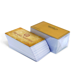 Su misura PVC business barcoded abbonamento natale con loghi e codici a barre, codici QR, o strisce magnetiche