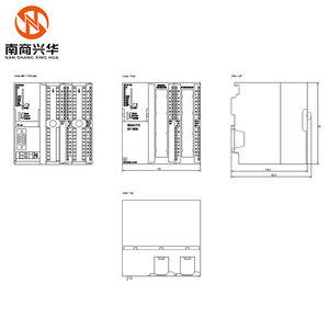 Yeni orijinal 6ES7313-5BG04-0AB 0 PLC programlanabilir kumanda CPU 313C SIMATIC S7-300 serisi çıkışlar 28 24 dijital 4 Analog girişler
