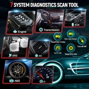 เครื่องสแกน OBD2 S7 thinkscan Plus S7 7ระบบ, เครื่องมือวินิจฉัย ABS SAS ECM TCM BCM IC AC DPF a/f A - Product Image 2