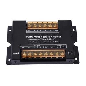 PWM сигнал затемнения DC5V-24V Профессиональный высокоскоростной большой усилитель мощности 4CH RGBW усилитель для RGBW световые полосы - Product Image 4