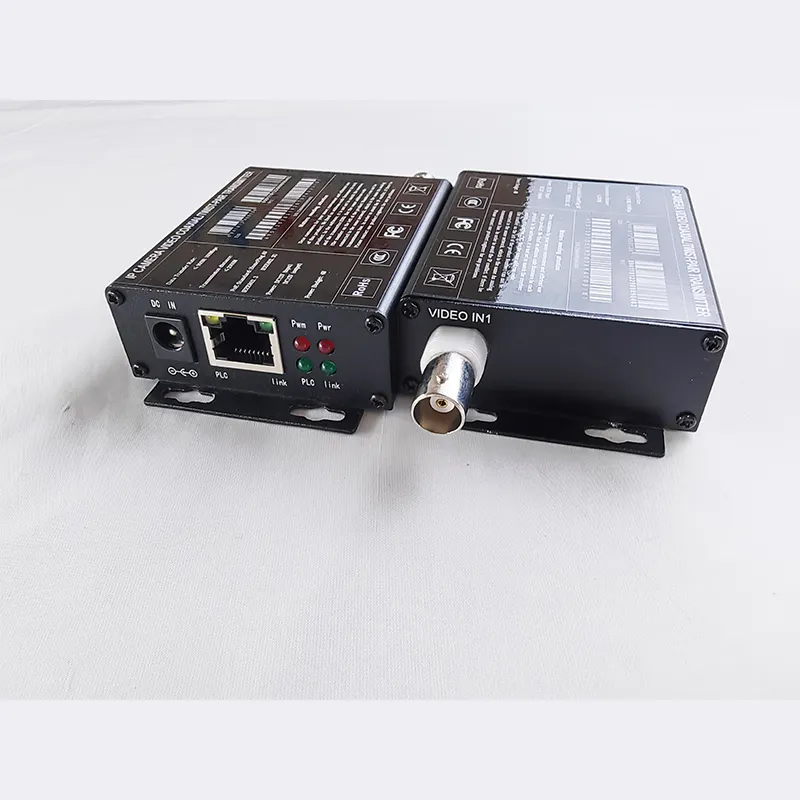 Convertisseur CVI/AHD 1080P Fibre Optique vers BNC Convertisseur Vidéo Numérique Transmetteur Fibre Optique ip sur Extender Coaxial