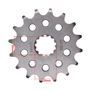 525 16T Motorcycle Transmissions <strong>Kit</strong> High Quality Front Sprocket for Suzuki GSR600 GSX-R600 GSX-R750 - Product Image 6