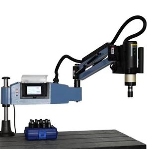 M3-M16 Hot <strong>Cnc</strong> Automatic Flexible Arm Nut Screw Servo Electric Tapping <strong>Machine</strong> for Pipe Metal <strong>Thread</strong> Drilling <strong>Machine</strong> - Product Image 6