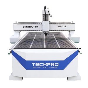Techpro <strong>CNC</strong> 4X8 1325 <strong>CNC</strong> <strong>Router</strong> Wood Cutting Engraver Machine 3 Axis <strong>CNC</strong> <strong>Router</strong> <strong>for</strong> Wooden Furniture Door Making - Product Image 2