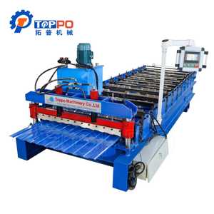 PBR tr4/5/6 Màu mạ kẽm tấm kim loại mái hồ sơ ibr cuộn hình thành máy làm gạch kết cấu thép máy ibr - Product Image 1